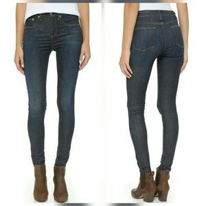 Rag & bone skinny blue jeans size 28